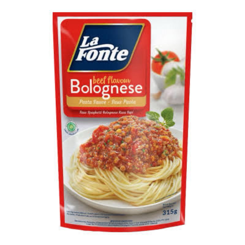 

La fonte saus pasta bolognese 315g