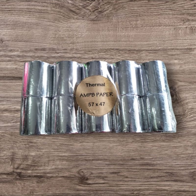 

Thermal Kertas Nota Ampb ukuran 57x47 [ Pack]