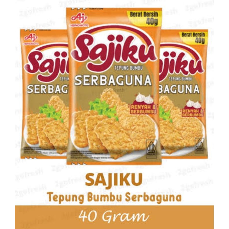 

Sajiku Tepung Bumbu serbaguna 900gram/sajiku tepung bumbu 900 gram