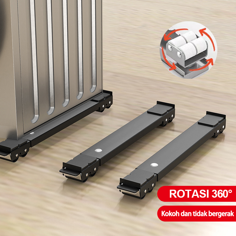 360° Roda Kulkas Portable untuk Mi·Ready - Tatakan Roda Kecil untuk Mesin Cuci dan Kulkas