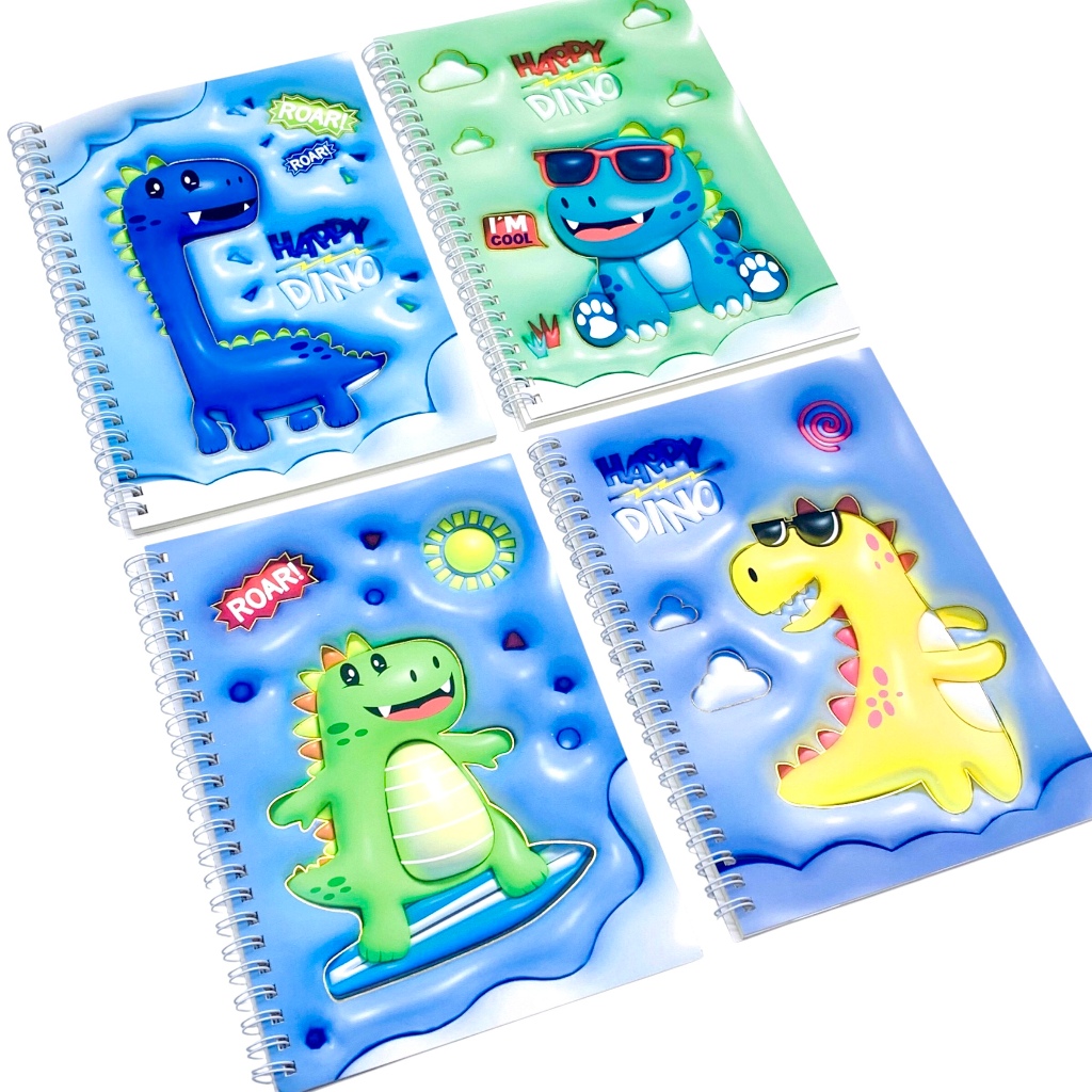 

(A5) NOTEBOOK SPIRAL 2121-74 DINOSAUR (40 LEMBAR) / BUKU TULIS CATATAN