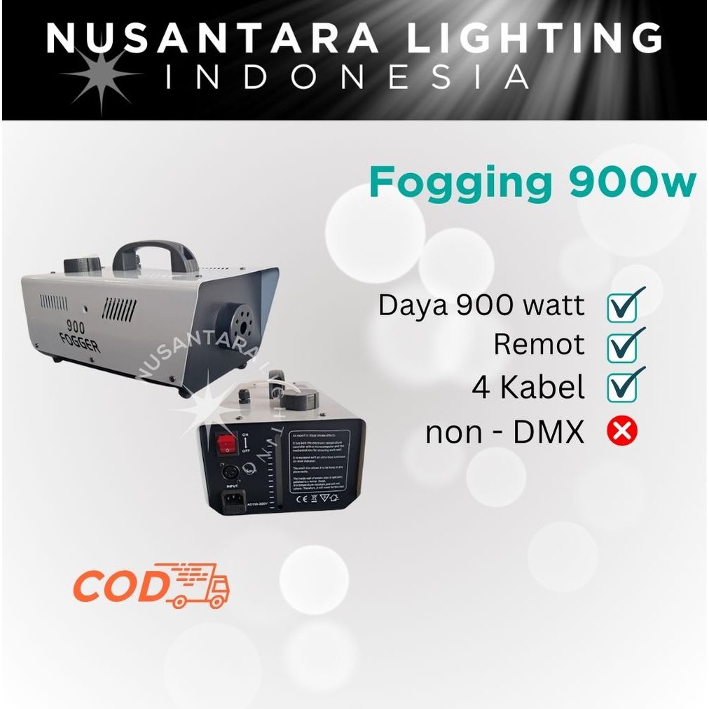 Mesin Fogging 900W / Mesin ASAP Panggung / Fog Machine Mesin Asap Fogging