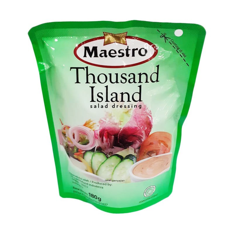 

Maestro Thousand Island / Thousand Islands Dressing Salad 180 gram