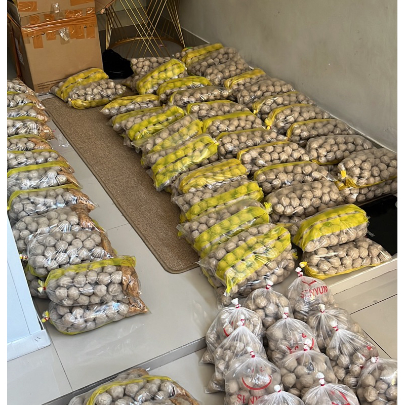

Baso Daging isi 72 butir TERMURAH DAN TER ENAK homemade 1.5 Kg tanpa bahan pengawet