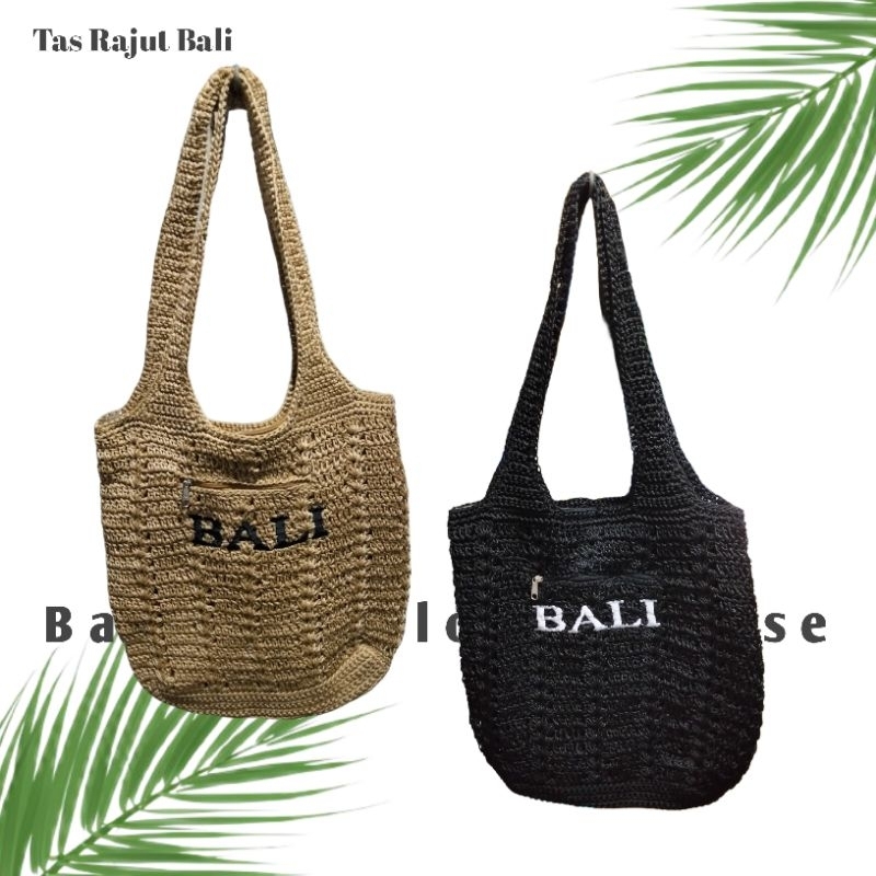 Tas Rajut Bali / Tas Selempang Rajut Bali