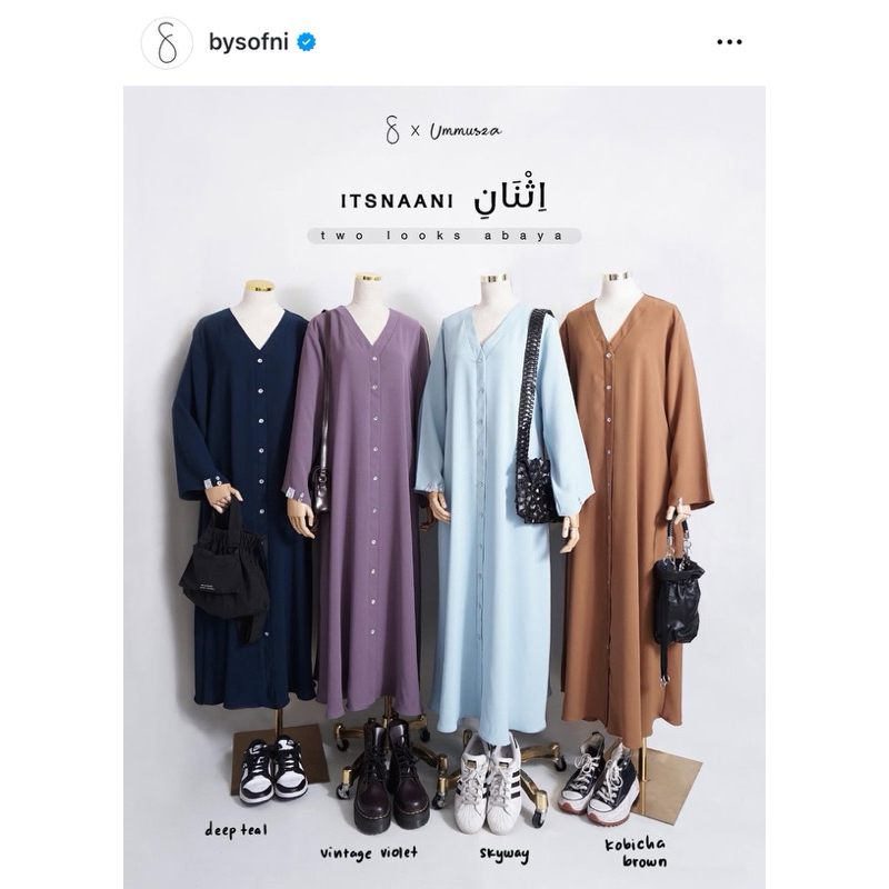 Preloved LINE Abaya Sofni dan ITSNAANI abaya sofni