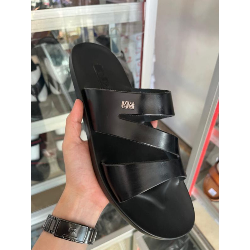 sandal cowok C12 kulit
