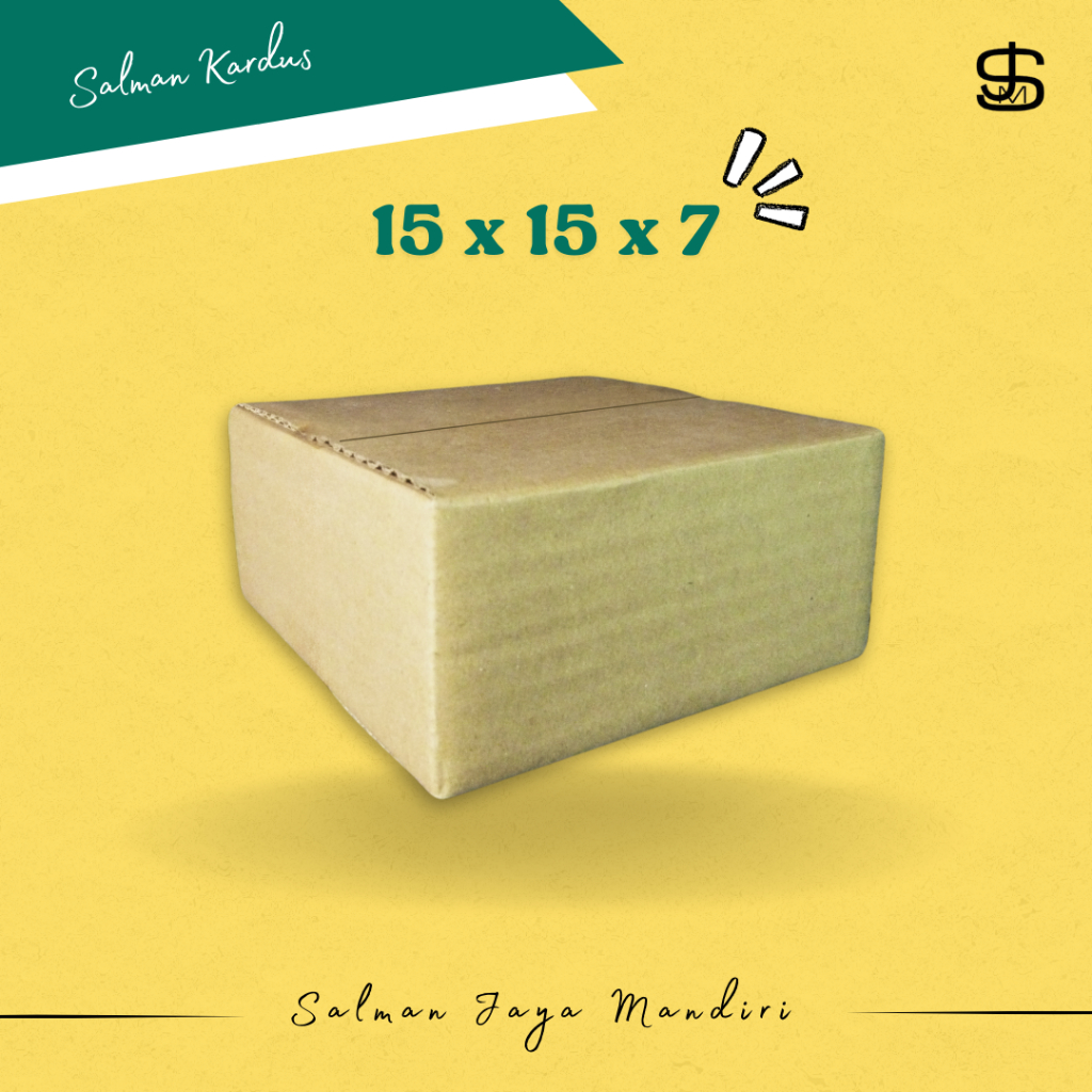 

Kardus Packing | Kardus Ukuran 15 x 15 x 7 cm