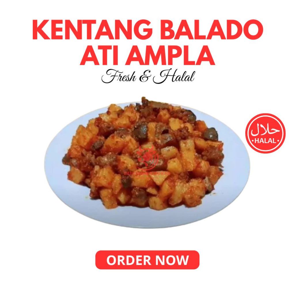 

Kentang Balado Ati Ampela Tangerang