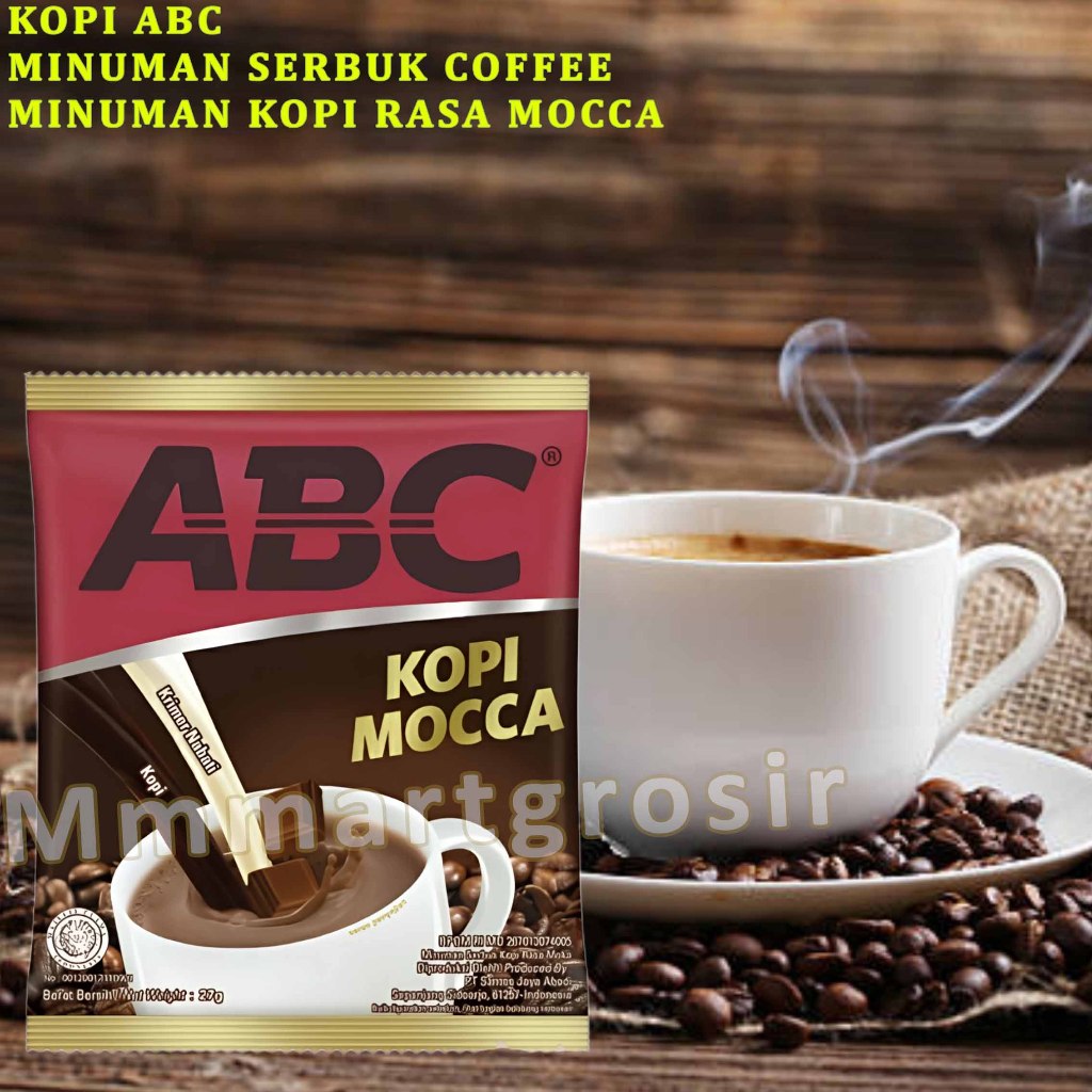 

Kopi Abc / Minuman Serbuk Coffee / Minuman Kopi Rasa Mocca / 10x27gr