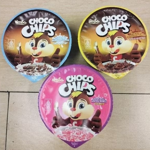 

Simba Choco Chips Sereal Coklat Cup 34gr