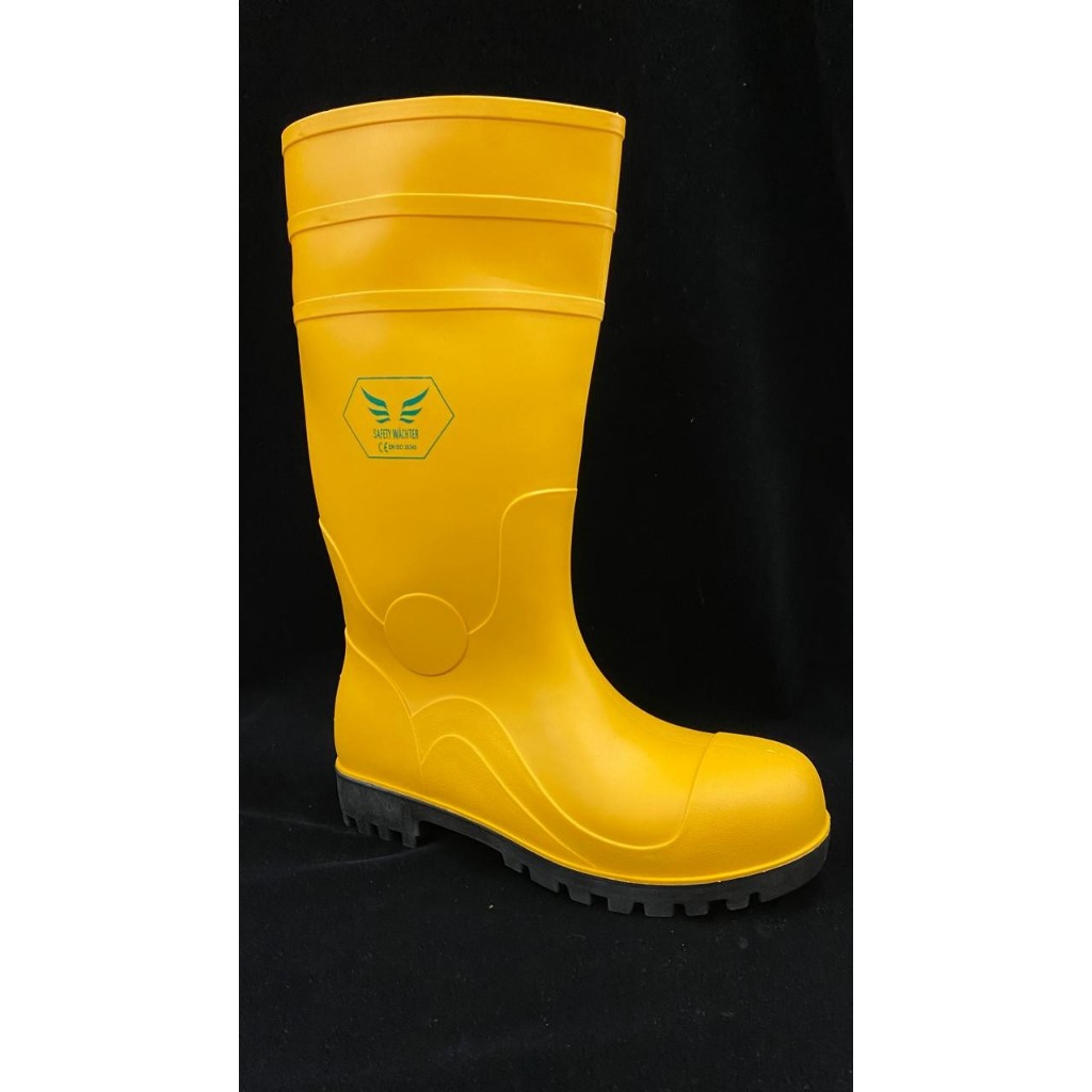 Sepatu boots safety/Sepatu boots proyek ujung besi