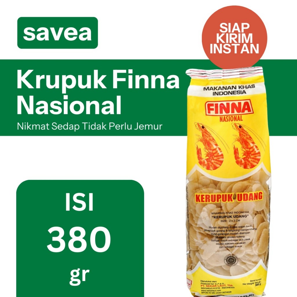 

Kerupuk Finna Nasional 380gr