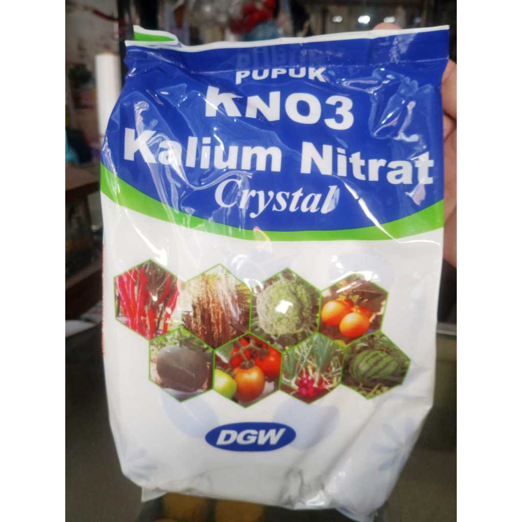 Pupuk KNO3 crystal DGW pupuk pembuahan 2KG kno putih