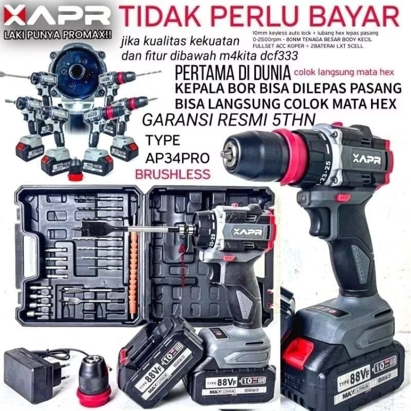 APR AP34 PRO BOR 10NM KEYLESS 2 BATRAI + KOPER