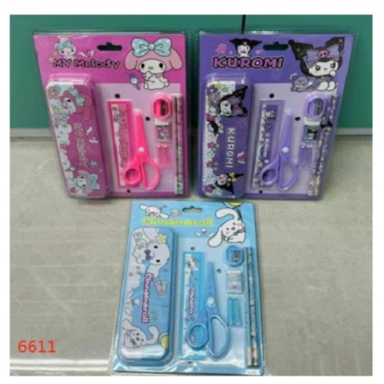 

SALE!!!! STUDY SET DEFFECT / PENYOK STS-6612 / STS-6611 MELODY / KUROMI / CINAMOROLL