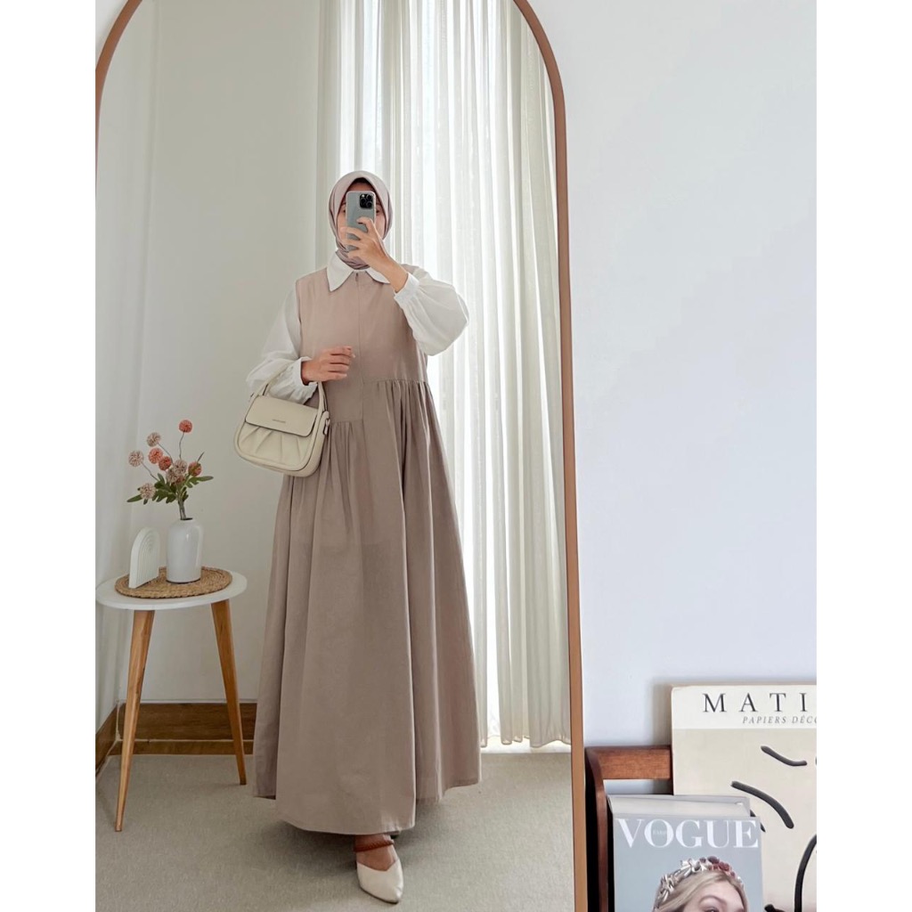 COTTONKY Sheeva Dress | Linen Dress | Dress Inner Outer