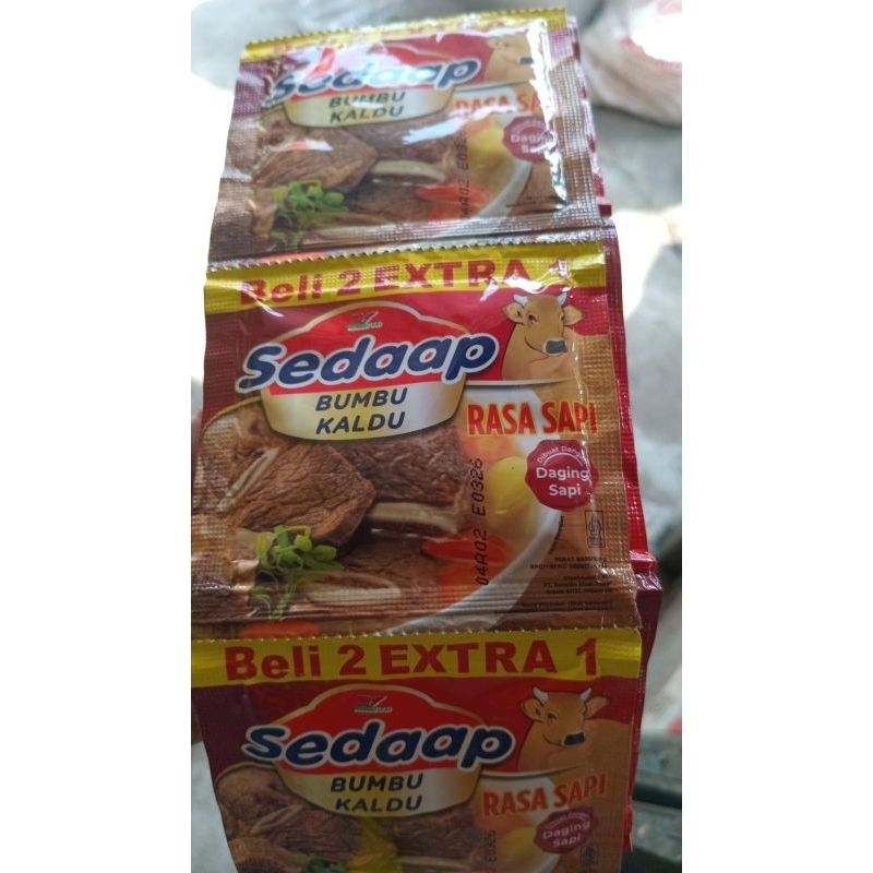 

kaldu sedap renteng isi 15bj@9g