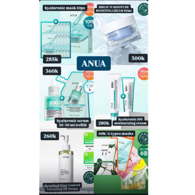 JASTIP KOREA - Skincare Anua, Dr Jart, Dr G, Manyo, Shingmulnara, Roundlab, Torriden, AHC, BOH Biohe