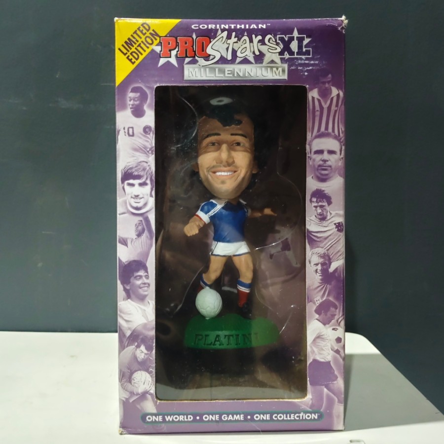 Action figure Corinthian Prostars XL Millenium Michel Platini France Original 15cm