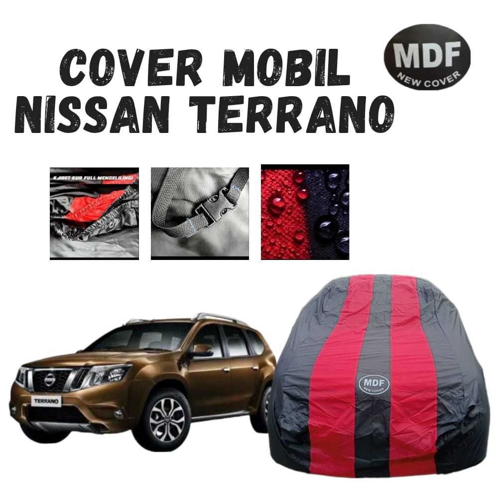 COVER MOBIL NISSAN TERRANO BAHAN TASLAN & POLIESTER OUTDOOR/INDOOR