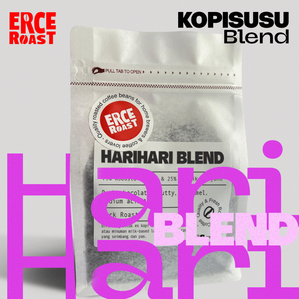 

Kopi Susu Blend Erce HariHari House Blend 500-1000 gram