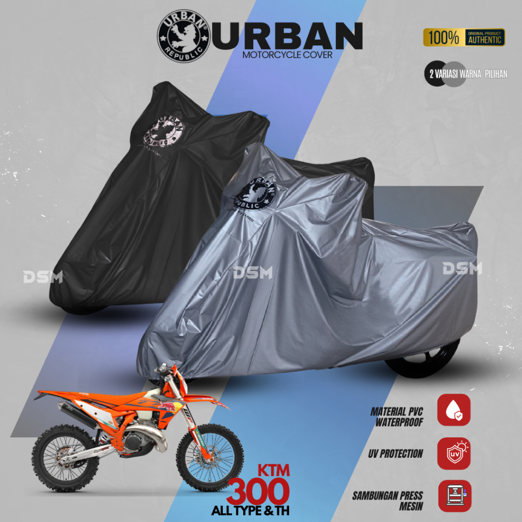 Urban Cover Motor KTM 300 100% Waterproof / Sarung Motor KTM 300