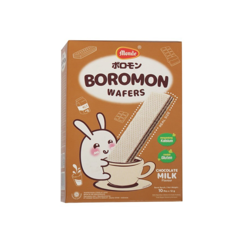 

MONDE BOROMON WAFER COKLAT 96GR