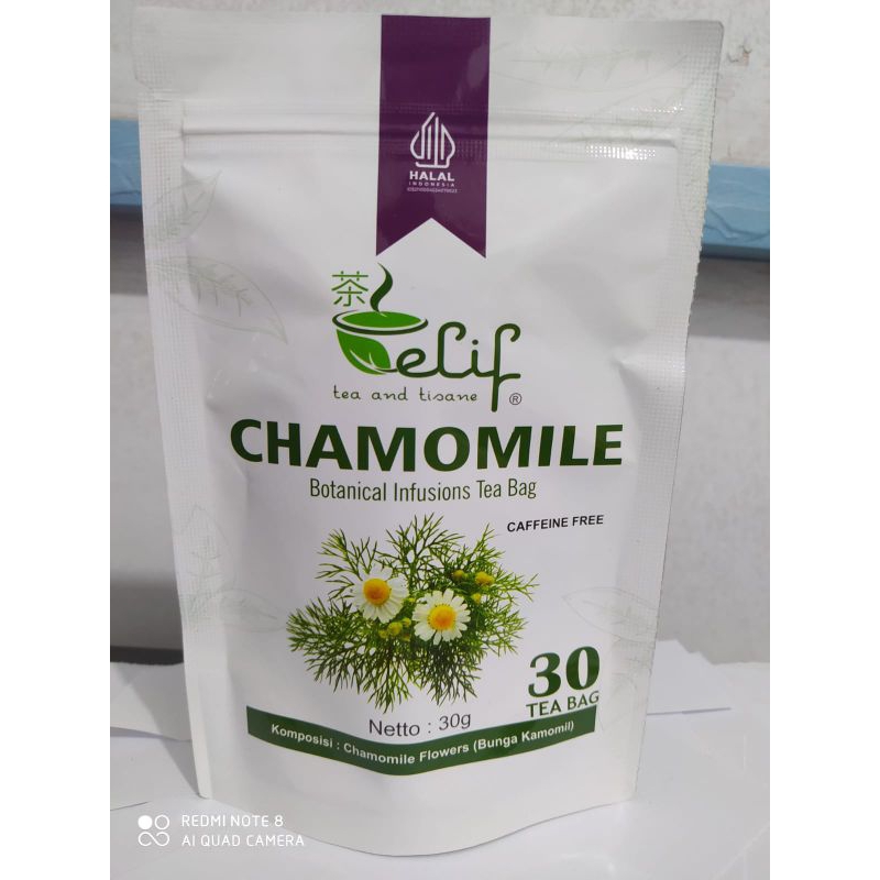 

chamomile tea : teh bunga chamomile (30 tea bag)