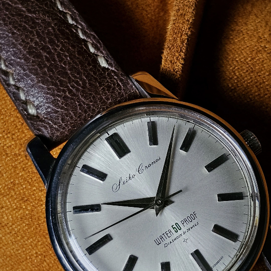 Vintage Seiko Cronos 50 Proof from the 60s on Incredible Condition