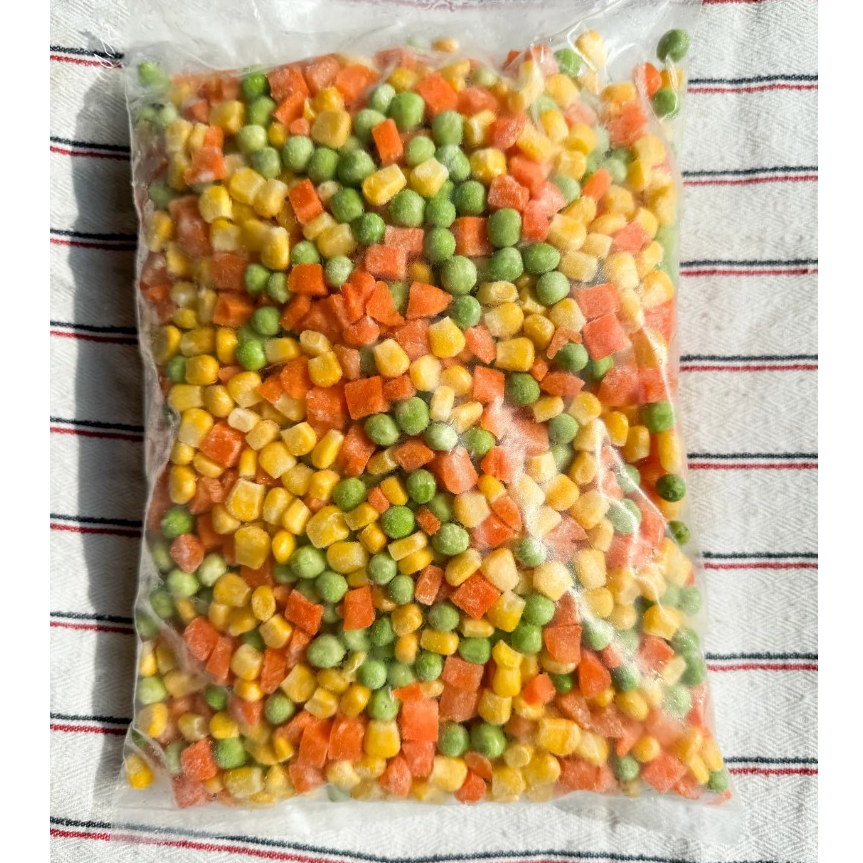 

Mixed Vegetable 1kg Sayuran Beku Segar Frozen Halal 4 Way