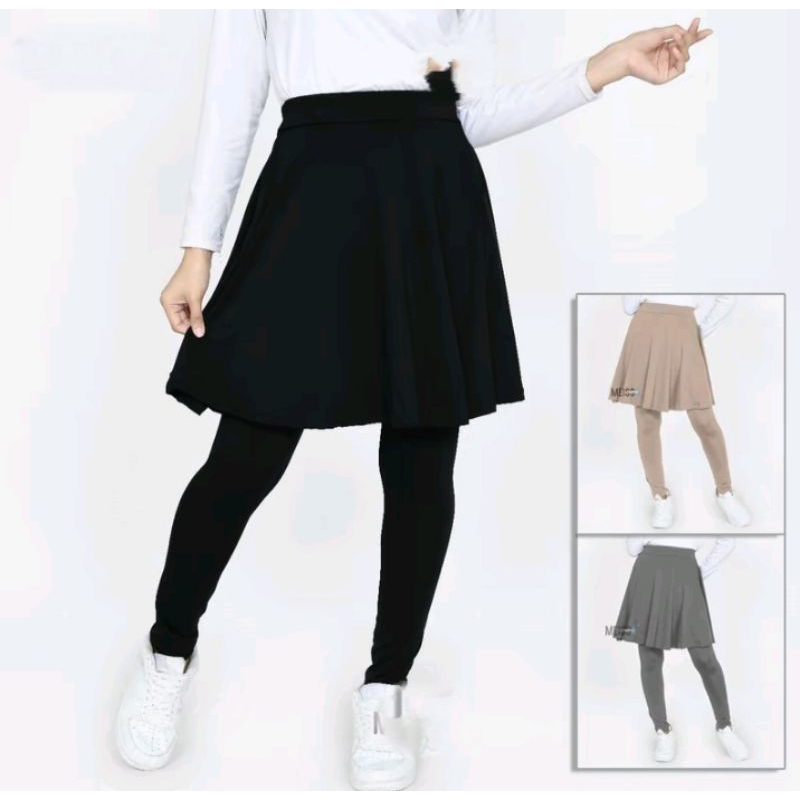 Rok legging sporty olahraga legging jersy premium