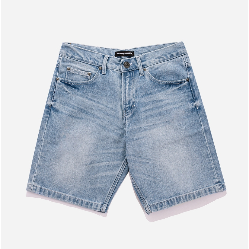 Warning Clothing - Denimes 2.58 Short Pants | Celana Denim Jeans Pendek Biru Muda