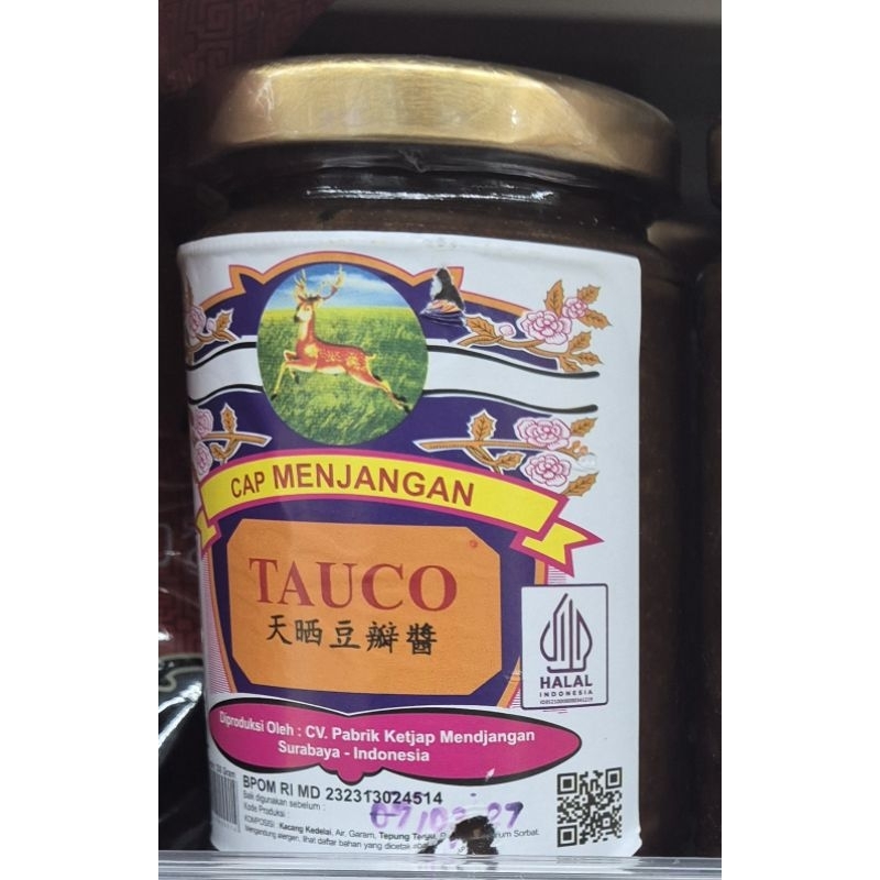 

Tauco CAP MENJANGAN Tauco 330g - HK. (Can Use Vegan / Dapat Untuk Vegetarian).