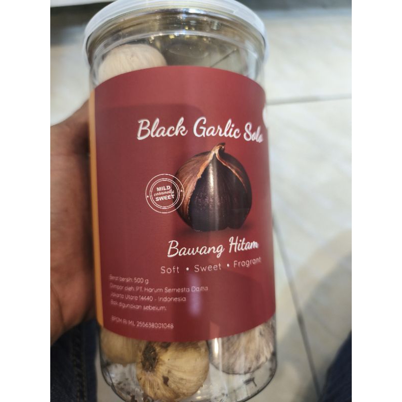 

Black Garlic Solo (Bawang Putih Hitam) HSD