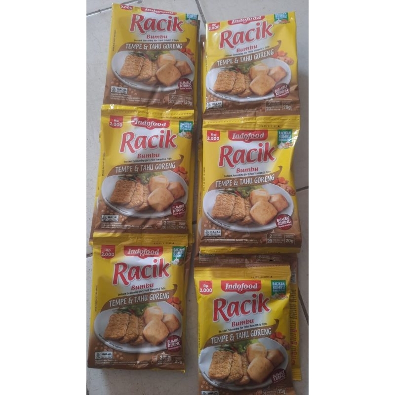 

RACIK BUMBU TEMPE & TAHU GORENG 20GR