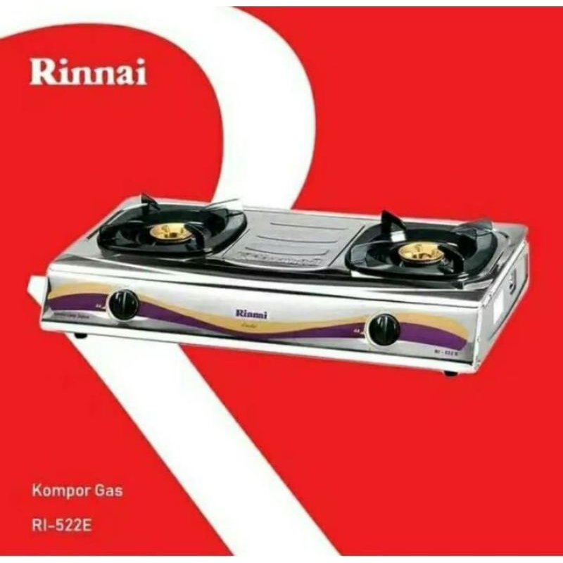 KOMPOR GAS RINNAI DUA TUNGKU