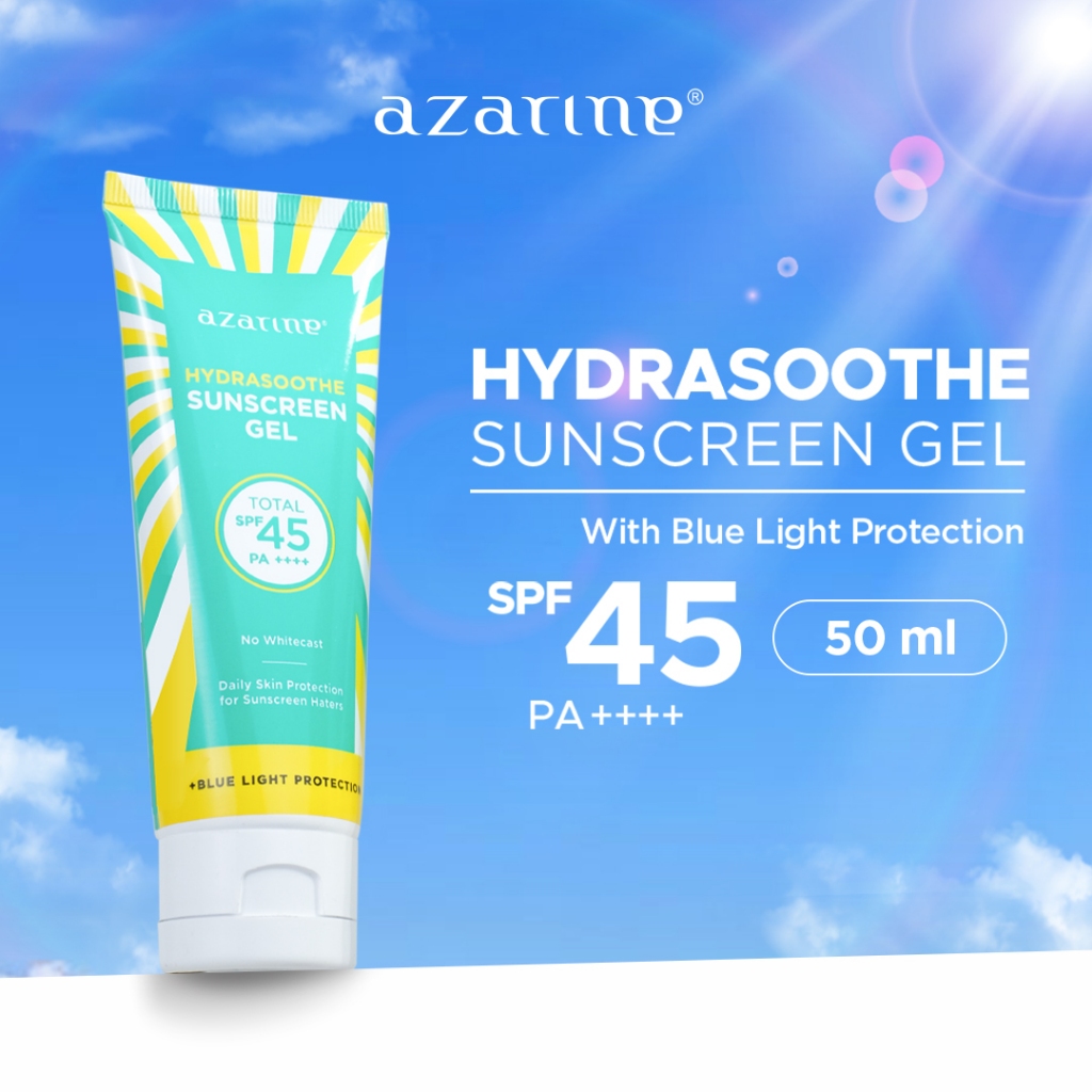 AZARINE Hydrashoothe Sunscreen Gel (kemasan baru) - Sunscreen Wajah