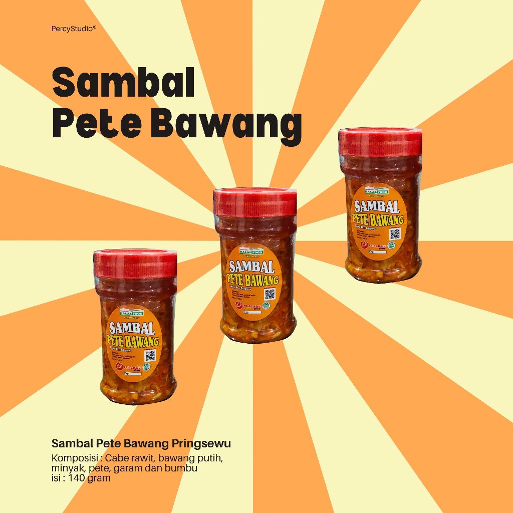 

Sambal Pete Bawang Pringsewu ASLI