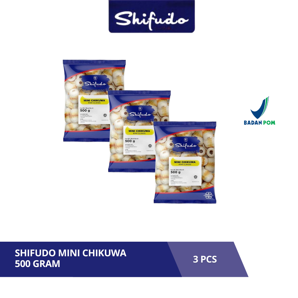 

Shifudo - Mini Chikuwa 500 Gram - 3 Pcs