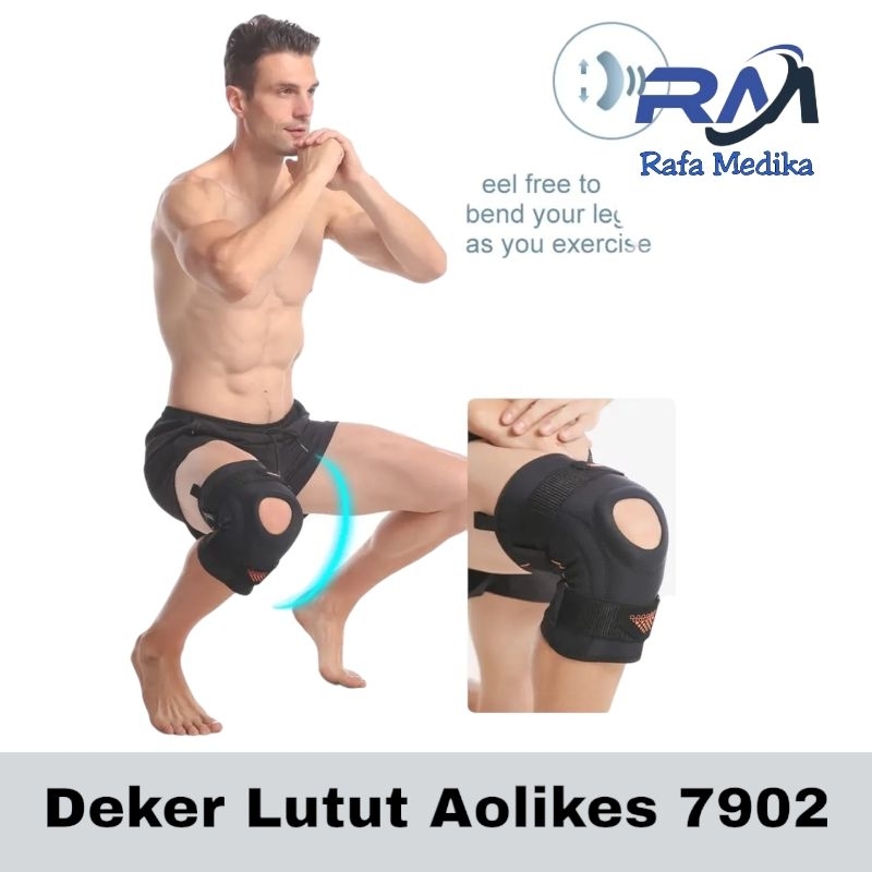 Knee Support Aolikes 7902  Deker Lutut Aolikes