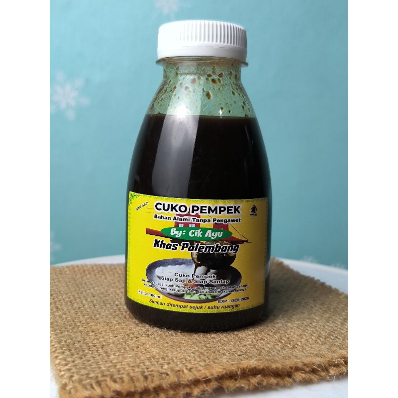 

Cuko Pempek / Cuko Praktis / Cuko Siap Saji 100 ml