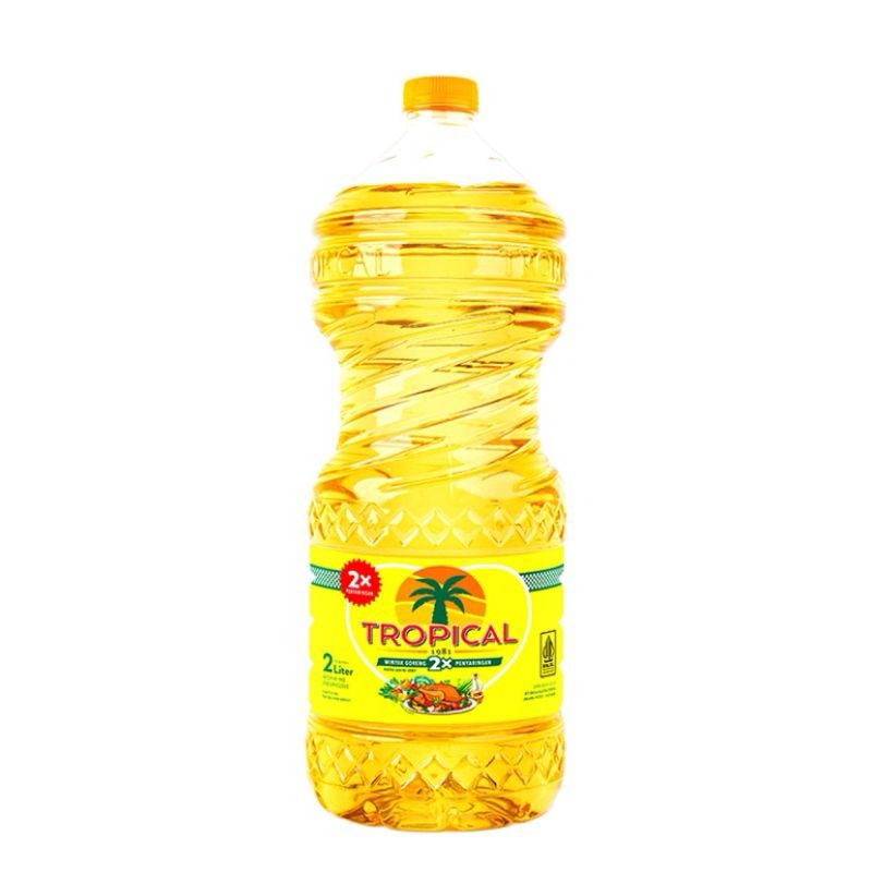 

minyak goreng tropical kemasan botol 2liter