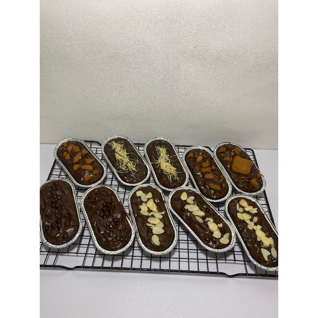 

fudgy brownies|brownies panggang|fudgy brownies personal size