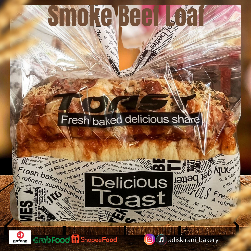 

ROTI LEMBUT DAN GURIH SMOKE BEEF LOAF