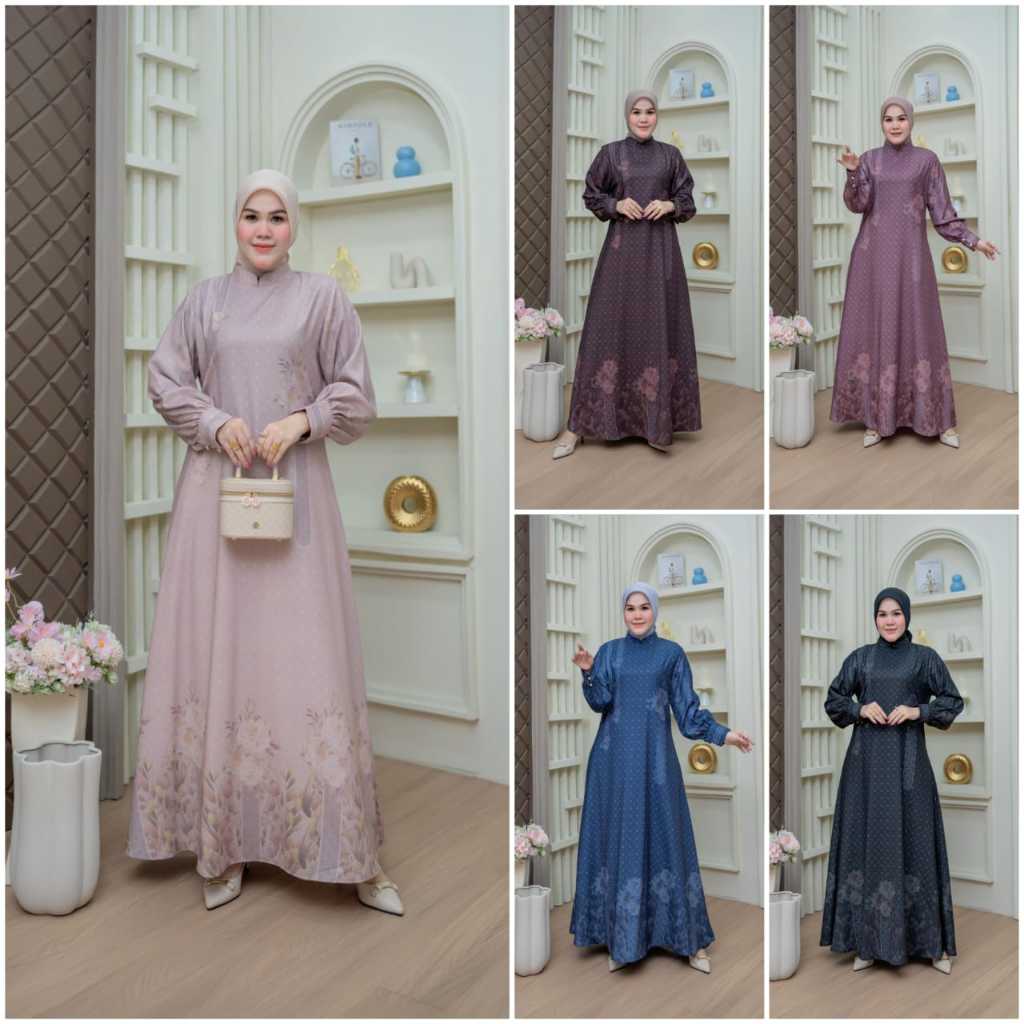 LuxuryFashion READY GAMIS DRESS WANITA AYJORA BY BELIFI BEST SELLER