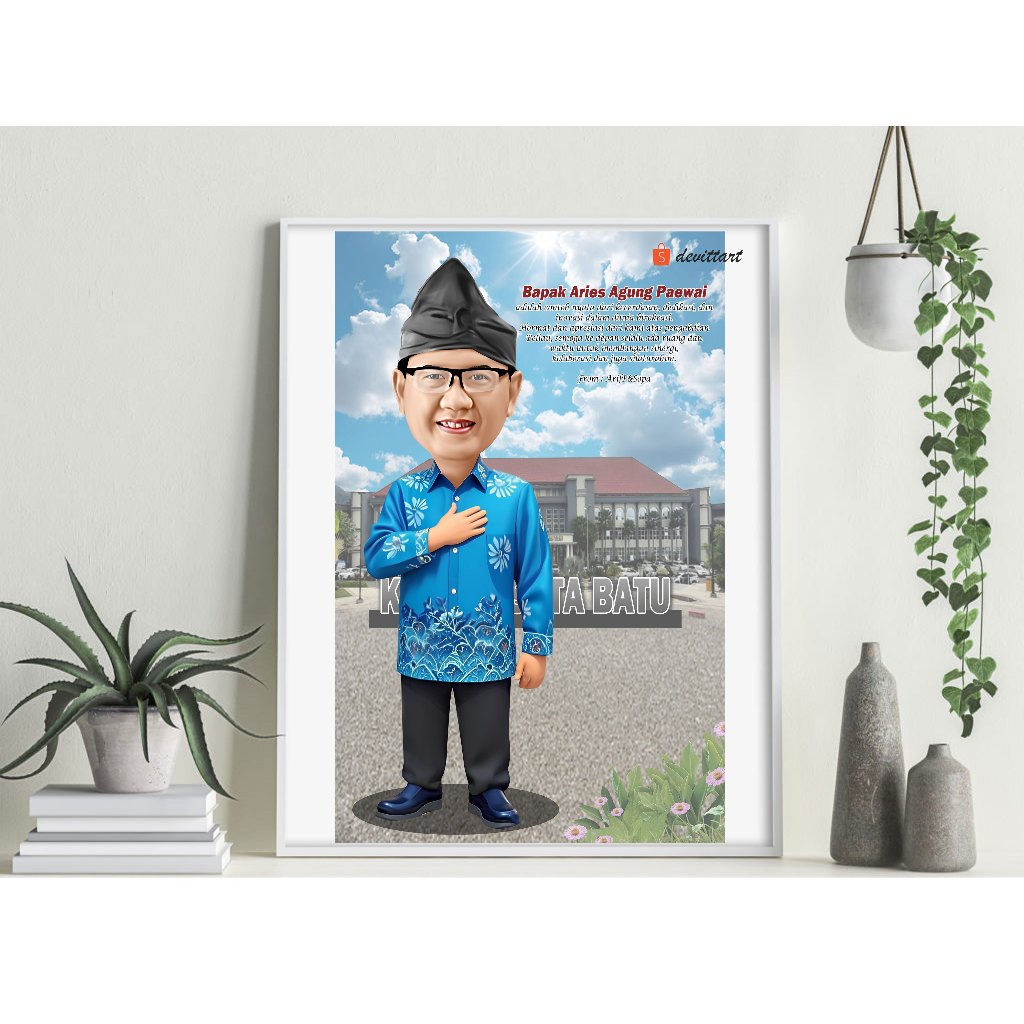 [SOFTFILE ONLY] KARIKATUR FAREWELL / KARIKATUR WISUDA / KARIKATUR PERPISAHAN KANTOR / KADO UNIK / KA