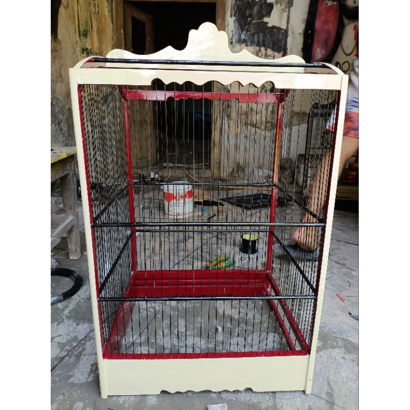 Sangkar Kenari no 2 Bahan Full Jati