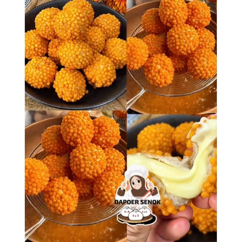 

Bola Ayam keju Lumer isi 6 pcs