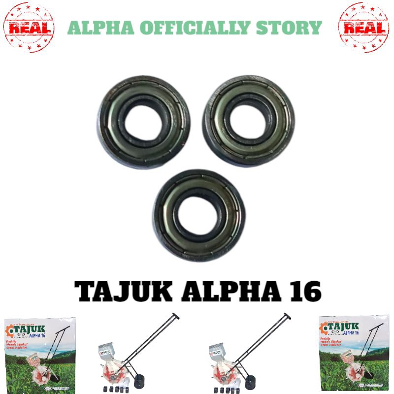 Bearing Tajuk | Bearing kecil | Bearing | Klaher | Sperpart Tajuk Alpha 16